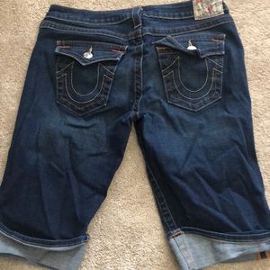 True Religion denim shorts